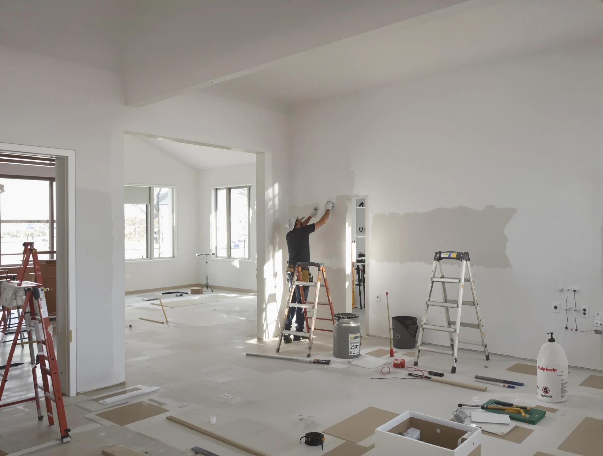 Detailed drywall installation with Lakewood House Painters in Lakewood